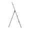 Heavy-Duty Metal, Museum Display Art Tripod Easel for Large Canvases  (68" H) - Black